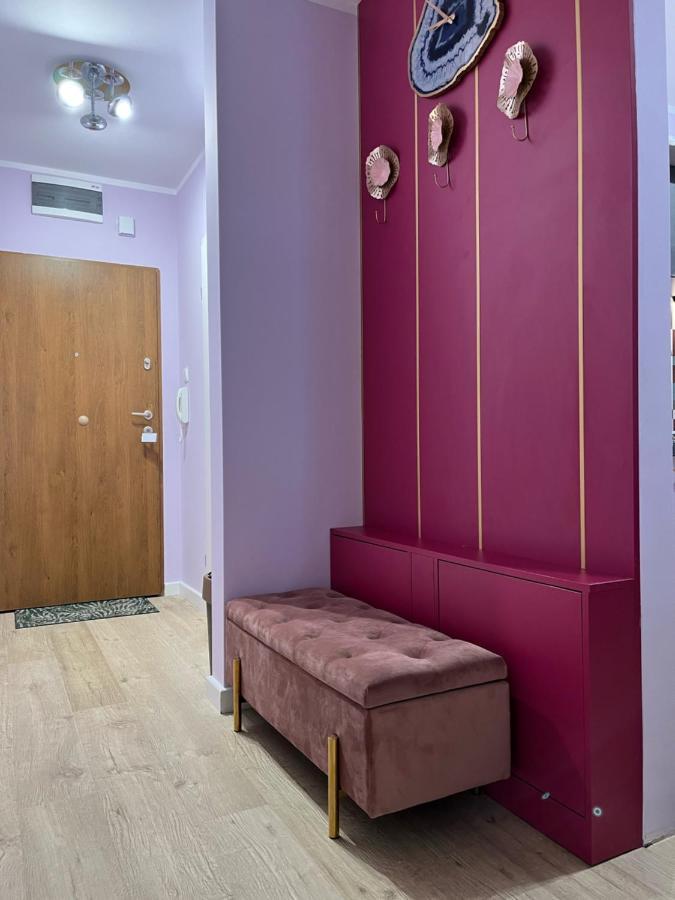 Nadmorskie Tarasy Pink&Blue Z Prywatnym Tarasem Basen Kryty&Zewnetrzny Infinity Silownia Sala Zabaw Kolobrzeg Luaran gambar